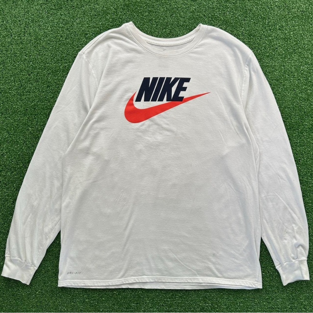 White Nike long sleeve